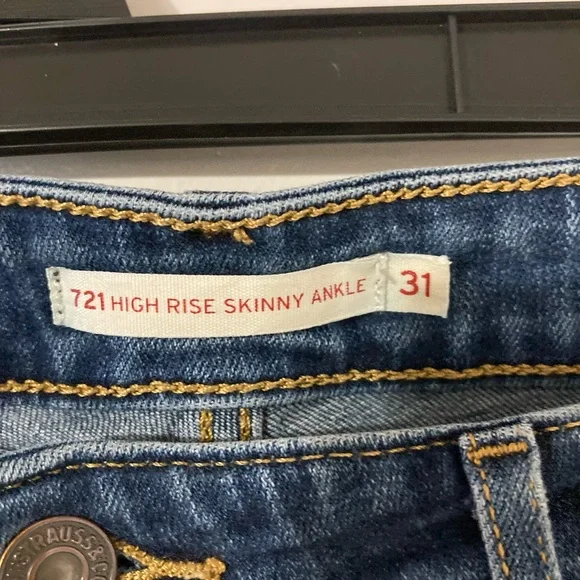Jeans Ankle Ladies Levi’s - Picture 8 of 8